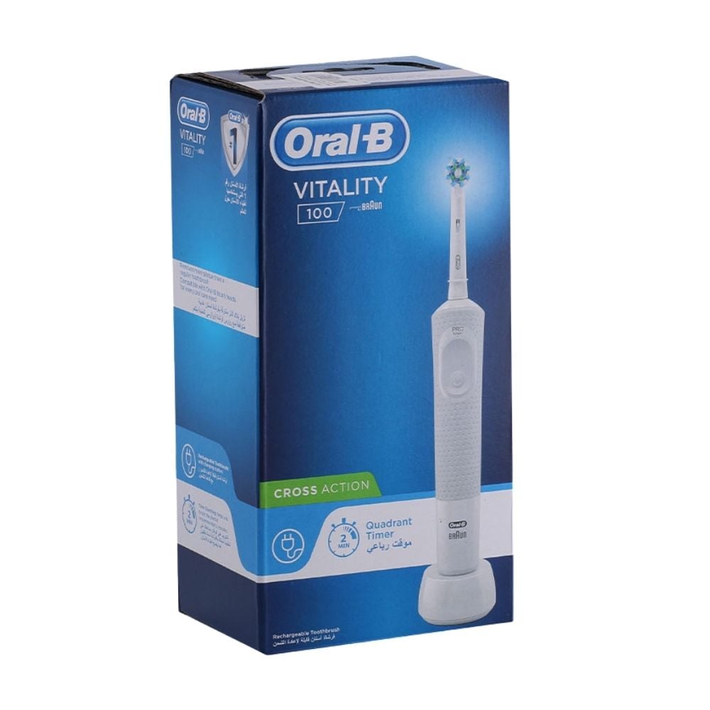 Braun Oral B Electric Toothbrush Vitality Cross Action - D100.413.1 